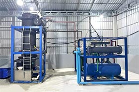 日产15吨管冰机，柬埔寨正在使用