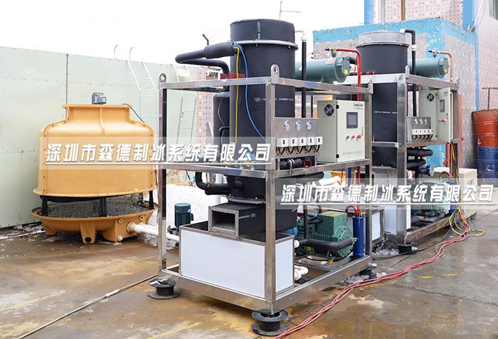 3吨管冰机实物展示